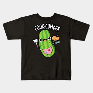 Cook-cumber Funny Cucumber Pun Kids T-Shirt